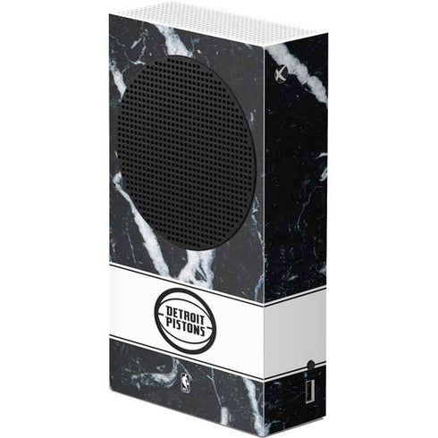 NBA Detroit Pistons Marble Xbox Series S Console Skin